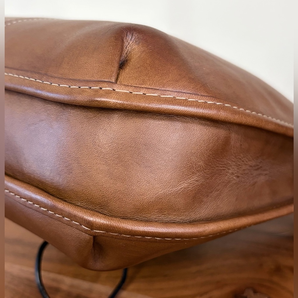 Coach Ergo Shoulder Bag Originals Forever Collection Brown Leather C3855 - Picture 14 of 17